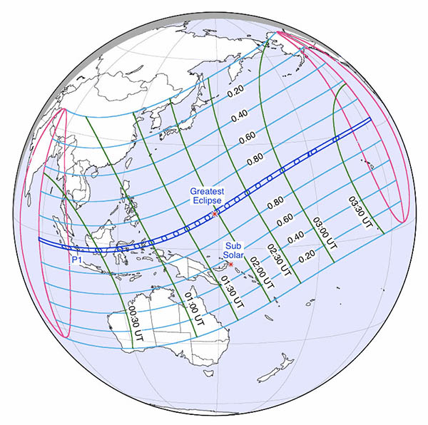 kaart eclips maart 2016